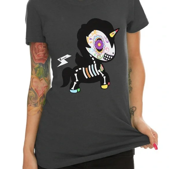 Tokidoki Zombie Unicorn T-shirt - Picture 4 of 9